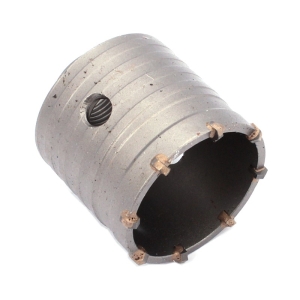 WIERTŁA KORONOWE DO BETONU 65MM BEZ ADAPTERA M22 Z ZĘBAMI WIDŁOWYMI