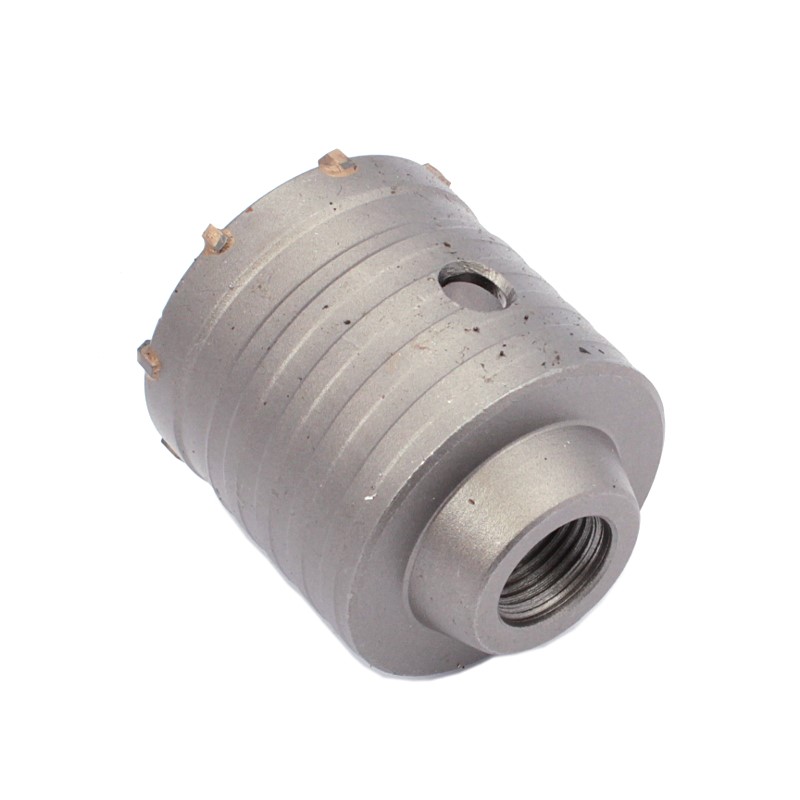 WIERTŁA KORONOWE DO BETONU 65MM BEZ ADAPTERA M22 Z ZĘBAMI WIDŁOWYMI