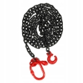 ŁAŃCUCH ZRYWKOWY G80 OKRĄGŁY HAK LEŚNY 5M + OGNIWO ŁĄCZĄCE Z PŁASKIM WYKOŃ.