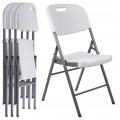 KRZESŁO SKŁADANE CATERINGOWE OGRODOWE SKŁADANE TURYSTYCZNE NA PIKNIK 4 szt