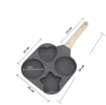 PATELNIA DO SMAŻENIA JAJEK RACUCHÓW PANCAKES PLACKÓW INDUKCJA GAZ 4KSZTAŁTY