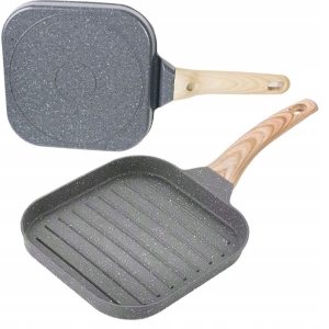 PATELIA GRILLOWA TURYSTYCZNA BIWAKOWA DO SMAŻENIA GRILLOWANIA INDUKCJA GAZ