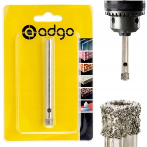 OTWORNICA KORONKA DIAMENTOWA 4 mm DO SZKŁA GRESU CEGŁY WIERCENIE NA MOKRO