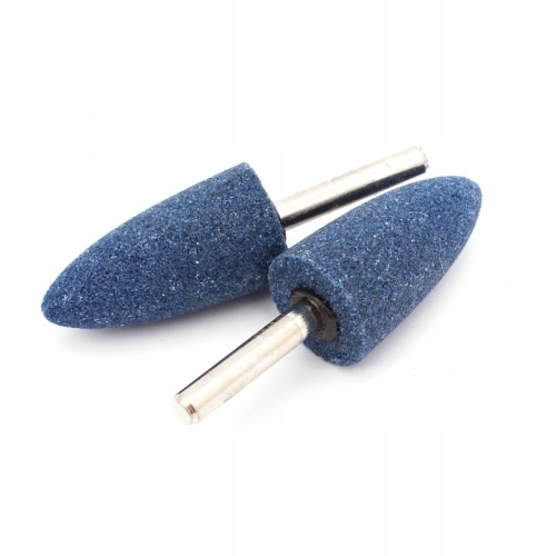 KAMIEŃ ŚCIERNY NA TRZPIENIU 22X45X6MM NIEBIESKI WIDIA ŚCIERNICA TRZPIENIOWA