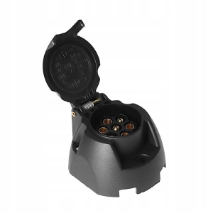 WTYK GNIAZDA 7 PIN 12V PLASTIKOWY GE7P DO PRZYCZEP SAMOCHODOWYCH