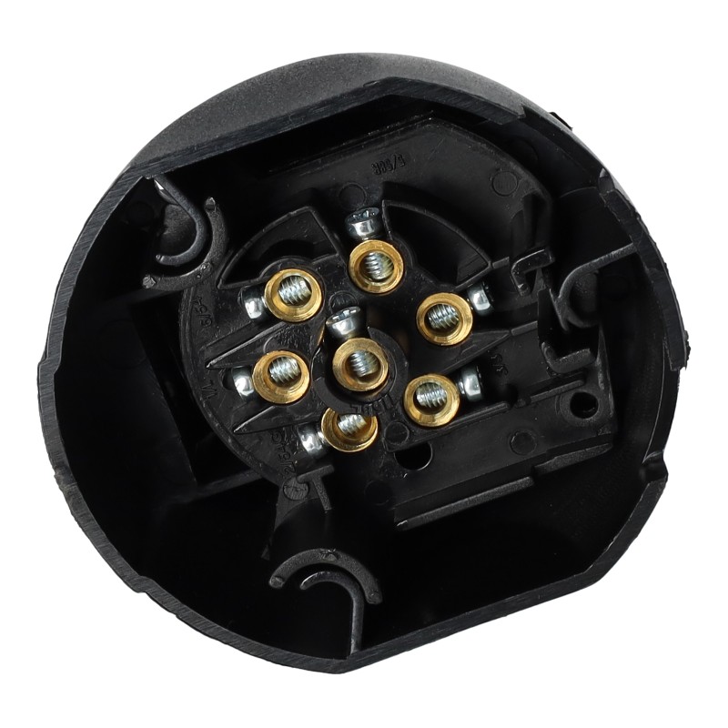 WTYK GNIAZDA 7 PIN 12V PLASTIKOWY GE7P DO PRZYCZEP SAMOCHODOWYCH