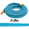 WĄŻ OGRODOWY ELASTYCZNY ROZCIĄGLIWY 5-15M PISTOLET 1/2 3/4 ZRASZACZ PREMIUM