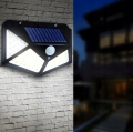 LAMPA SOLARNA ULICZNA Z CZUJNIKIEM RUCHU I ZMIERZCHU KLINKIET 100 LED MOCNA
