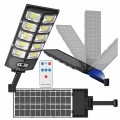 LAMPA SOLARNA LED CZUJNIK RUCHU ZMIERZCHU ZEWNĘTRZNA DO OGRODU + PILOT