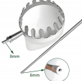 ZBIERAK ZBIERACZ PODPIERAK TELESKOPOWY TRZONEK 400CM DO OWOCÓW 4 KOŃCÓWKI