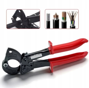 NOŻYCE ZAPADKOWE OBCINAK OBCINACZKI DO KABLI PRZECINAK IZOLOWANE 240mm2