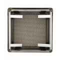 KRATKA WENTYLACYJNA KOMINKOWA KOMINOWA 16x16 cm METALOWA MALOWANA ZŁOTA