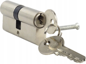 WKŁADKA DO ZAMKA DRZWIOWA BĘBENKOWA ŻELIWNA SATYNA 40x50 DWUSTRONNA