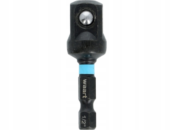 ADAPTER UDAROWY 1/4'' HEX NA 1/2'' KWADRAT DO WKRĘTAREK WIERTAREK 50MM