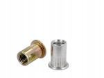 ZESTAW NITONAKRĘTEK STALOWYCH I ALUMINIOWYCH M3 - M10 300 SZTUK OPAKOWANIE