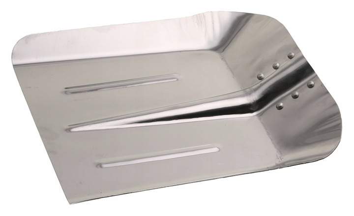 ŁOPATA ALUMINIOWA PIASKOWA 34 x 35 cm BEZ TRZONKA