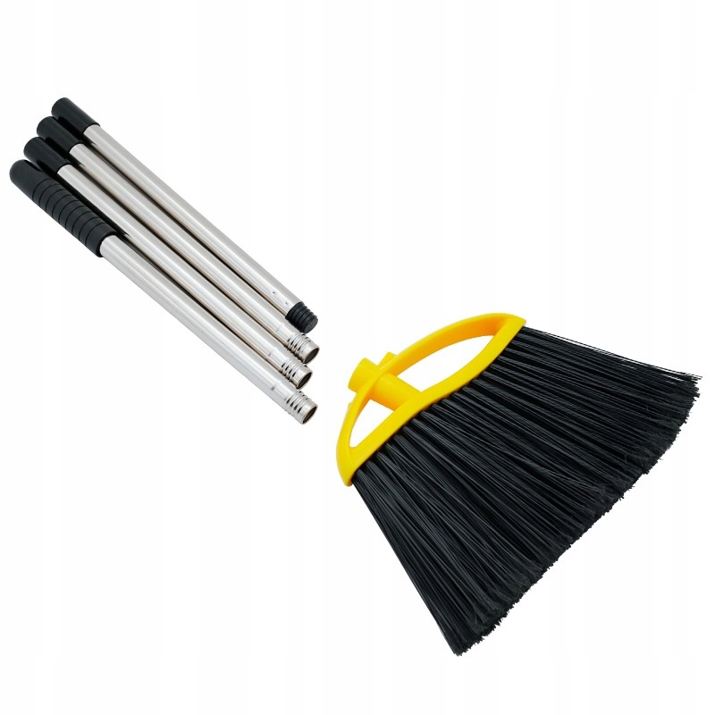 MIOTŁA UNIWERSALNA 30 cm ZMIOTKA SZCZOTKA STYL SKŁADANY WYSOKI WŁOS 12 cm
