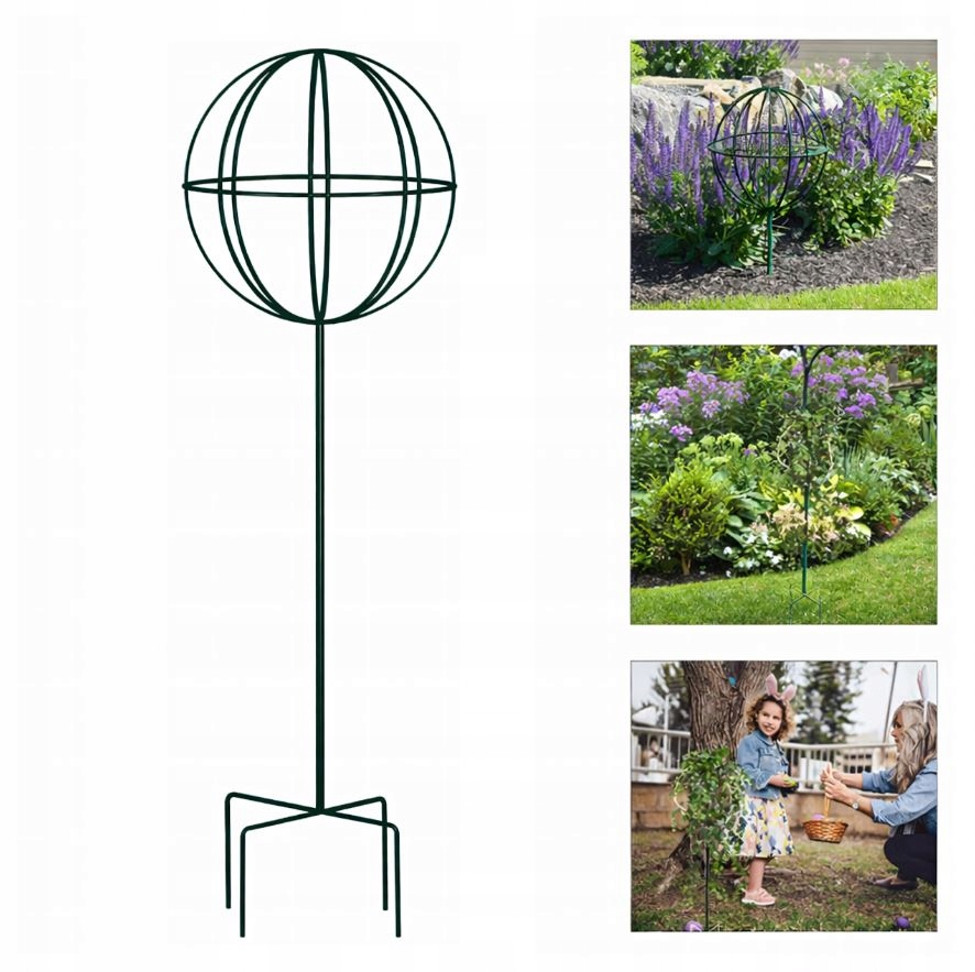 PERGOLA OGRODOWA TARASOWA METALOWA PODPORA DO PNĄCZY RÓŻ KWIATÓW 50X10CM