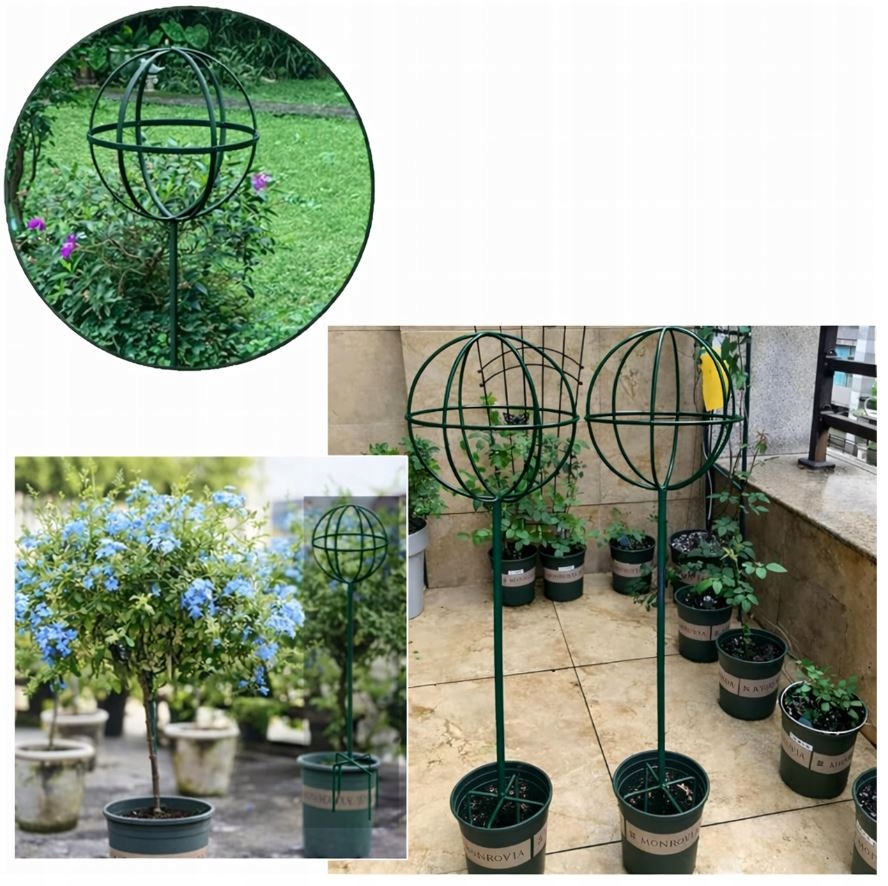 PERGOLA OGRODOWA TARASOWA METALOWA PODPORA DO PNĄCZY RÓŻ KWIATÓW 50X10CM