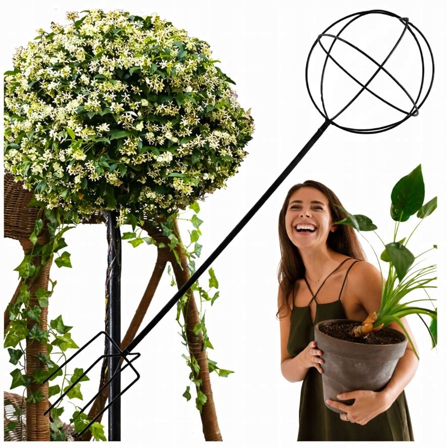 PERGOLA OGRODOWA TARASOWA METALOWA PODPORA DO PNĄCZY RÓŻ KWIATÓW 50X10CM