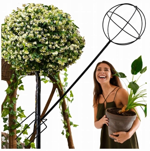 PERGOLA OGRODOWA TARASOWA METALOWA PODPORA DO PNĄCZY RÓŻ KWIATÓW 50X10CM