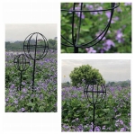 PERGOLA OGRODOWA TARASOWA METALOWA PODPORA DO PNĄCZY RÓŻ KWIATÓW 50X10CM