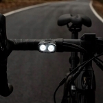 LAMPA ROWEROWA ŚWIATŁO PRZÓD TYŁ LED NA ROWER KIEROWNICĘ MOCNA USB 2SZT