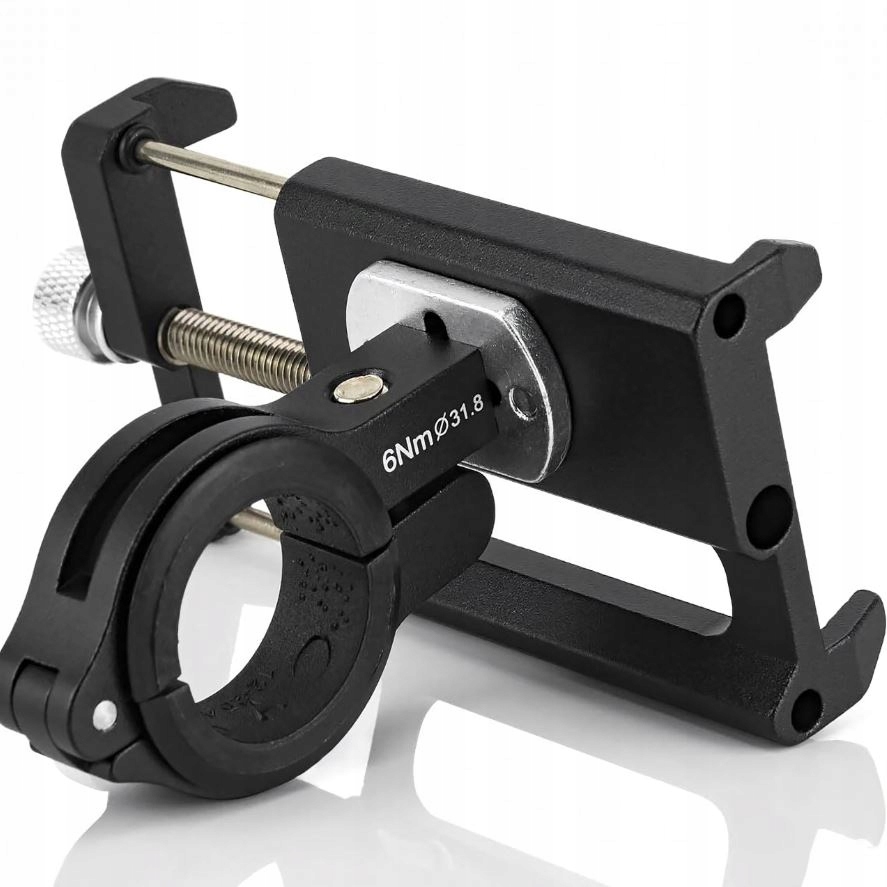 UCHWYT ROWEROWY NA KIEROWNICE DO TELEFONU NA ROWER MOTOCYKL MOCNY SOLIDNY