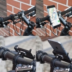 UCHWYT ROWEROWY NA KIEROWNICE DO TELEFONU NA ROWER MOTOCYKL MOCNY SOLIDNY
