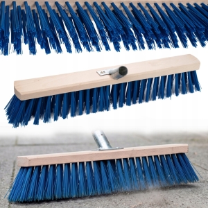 MIOTŁA ULICÓWKA PCV 50 cm SZCZOTKA ZAMIATACZ NYLON DO ZAMIATANIA