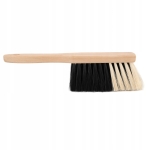 ZMIOTKA MIOTEŁKA SZCZOTKA DREWNIANA RĘCZNA ERGONOMICZNY UCHWYT WŁOSIE 6 cm