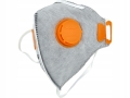 PÓŁMASKA PRZECIWPYŁOWA Z ZAWOREM I AKTYWNYM WĘGLEM FFP2 5 SZTUK