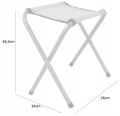 SKŁADANY STOLIK STÓŁ TURYSTYCZNY KEMPINGOWY 4 KRZESŁA WALIZKA