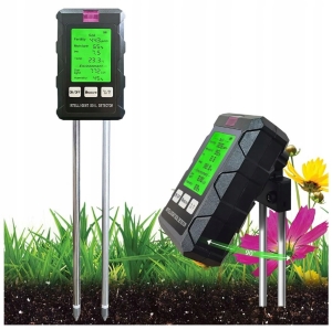 KWASOMIERZ MIERNIK TESTER GLEBY GLEBOWY OGRODNICZY PH GLEBY PODŁOŻA 6W1