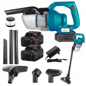 ODKURZACZ PRZENOŚNY PIONOWY AKUMULATOROWY RĘCZNY BEZPRZEWODOWY 4W1 MOCNY