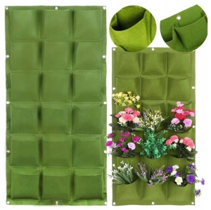 KWIETNIK ZIELNIK DONICZKA WISZĄCA NA ZIOŁA NASIONA OGRÓD WERTYKALNY BALKON