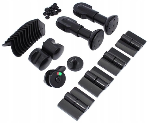 OKUCIE DO WC SZATNI KOMPLET 20 SZTUK PRAWE ŁAZIENKA TOALETA PRZEBIERALNIA