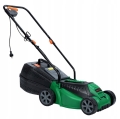KOSIARKA ELEKTRYCZNA LEKKA MOCNA DO KOSZENIA TRAWY DUŻY KOSZ 30L 1600W 32CM