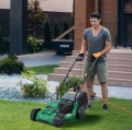 KOSIARKA ELEKTRYCZNA LEKKA MOCNA DO KOSZENIA TRAWY DUŻY KOSZ 30L 1600W 32CM