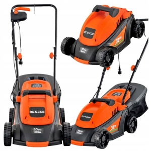 KOSIARKA ELEKTRYCZNA LEKKA MOCNA DO KOSZENIA TRAWY DUŻY KOSZ 35L 1000W