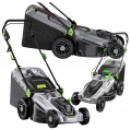 KOSIARKA ELEKTRYCZNA LEKKA MOCNA DO KOSZENIA TRAWY DUŻY KOSZ 50L 2400W 43cm