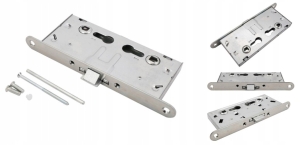 ZAMEK DRZWIOWY PRZECIWPOŻAROWY DO DRZWI 72/65 WPUSZCZANY TECHNICZNY ATEST