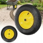 KÓŁKO DO TACZKI KOŁO DO TECZEK 4PR 390 mm 4.00-8 ŁOŻYSKO ROLKOWE OŚKA