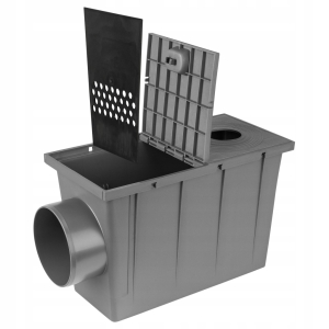 OSADNIK RYNNOWY RYNNY BOCZNY REWIZJA CZYSZCZAK STUDZIENKA SZARA 50-125 mm