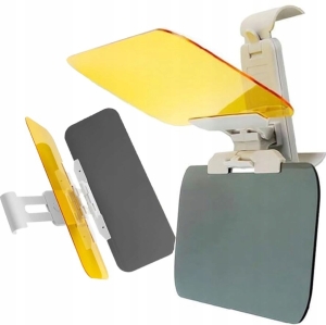 OSŁONA PRZECIWSŁONECZNA EKRAN DZIEŃ NOC 2W1 DO SAMOCHODU TIRA 32X13,5CM