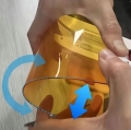 OSŁONA PRZECIWSŁONECZNA EKRAN DZIEŃ NOC 2W1 DO SAMOCHODU TIRA 32X13,5CM