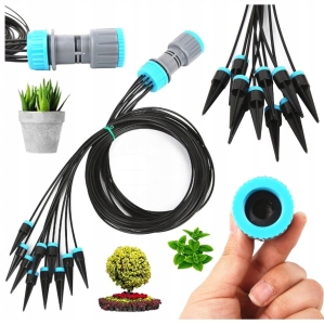 ZESTAW SYSTEM DO AUTOMATYCZNEGO NAWADNIANIA KROPELKOWEGO ROŚLIN ODRODU TRAW