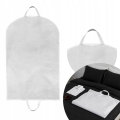 POKROWIEC NA UBRANIA ODZIEŻ GARNITUR SUKIENKĘ BIAŁY 97x59 cm ETUI DO SZAFY