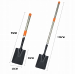 ŁOPATA SZPADEL OGRODOWA TELESKOPOWA 95-138CM DO OGRODU SZTYCHÓWKA SKŁADANA