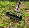MOTYKA Z METALOWYM TRZONKIEM GRABIE OGRODOWE 3 SEKCYJNA Z PAZURKAMI 120CM